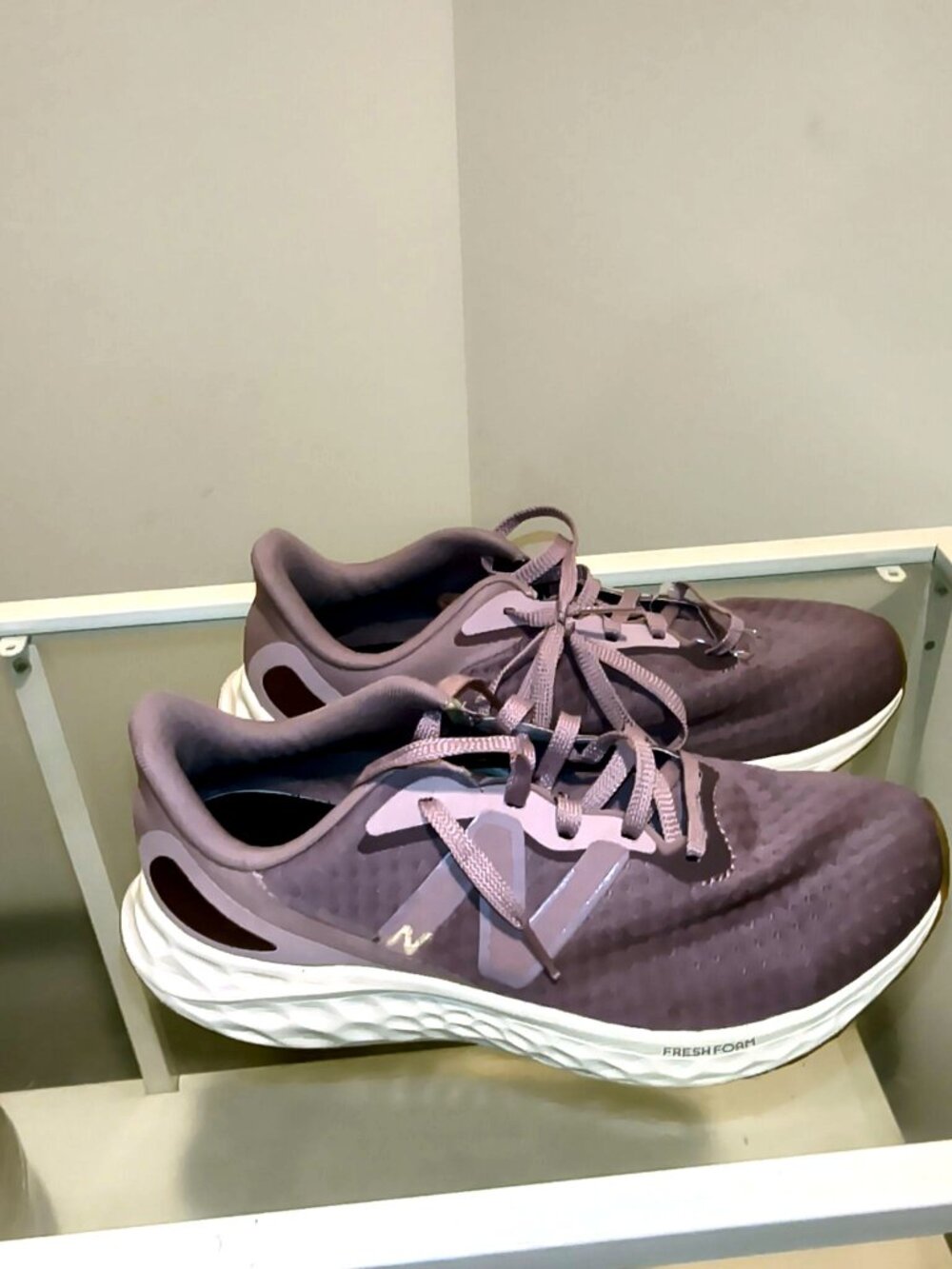 New Balance Fresh Foam Women's Running Shoes Mauve/Pink - US 8.5
